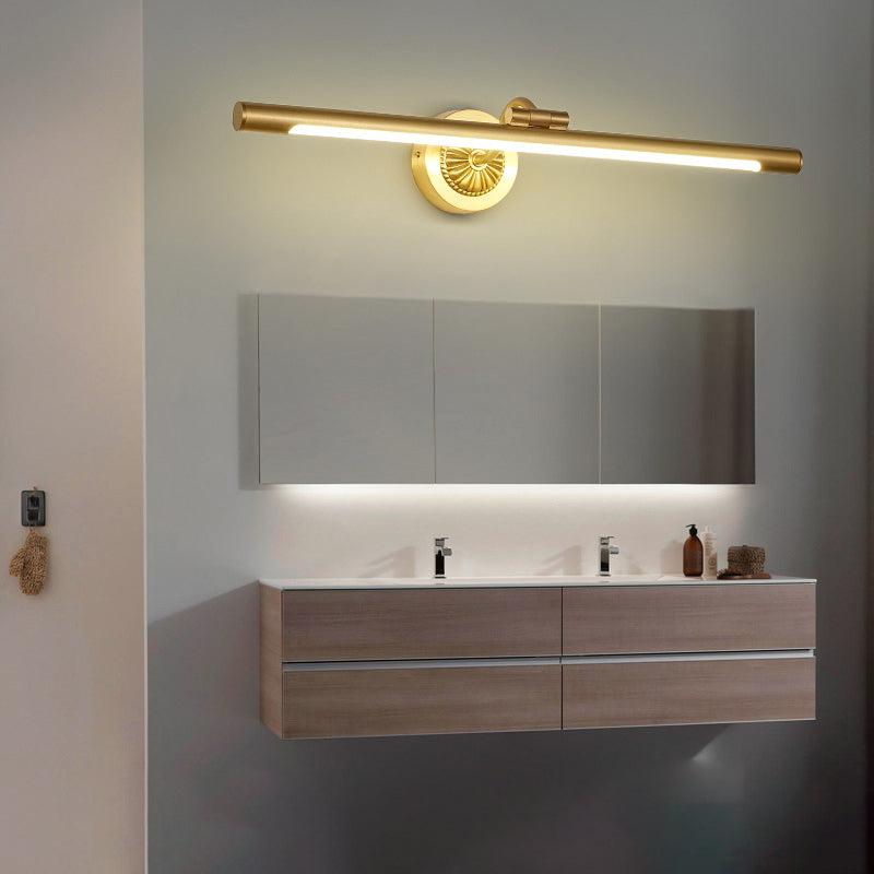 LED Simple Makeup Mirror Light Modern Bagni bagno Specchio a specchio Fronte lampada