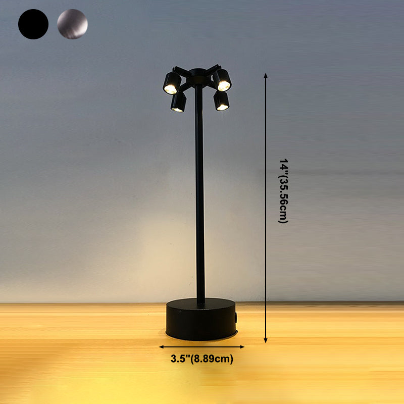 Aluminum Minimalism Table Lamp Contemporary Style LED Table Lamp for Restaurant