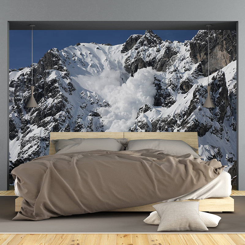 Mountain Wall Murals Personalised Size Modern Wall Covering for Bedroom