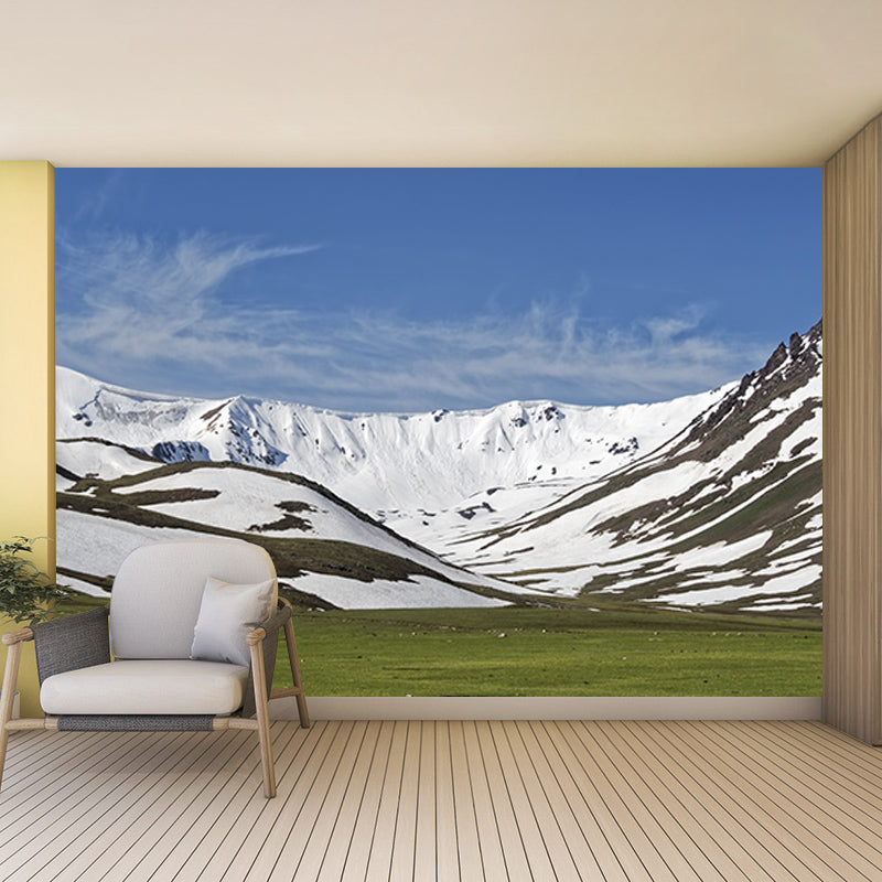 Mountain Wall Murals Personalised Size Modern Wall Covering for Bedroom