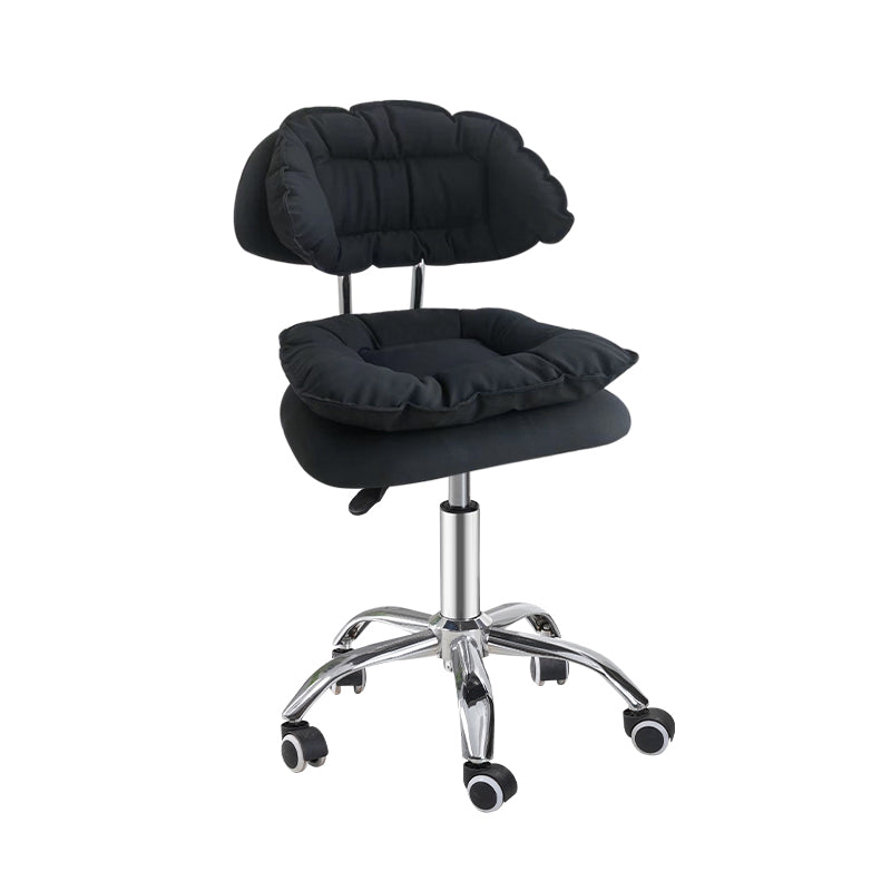 Schwenkbar verstellbarer moderner Barhocker Büro Low Back Leder Counterstuhl