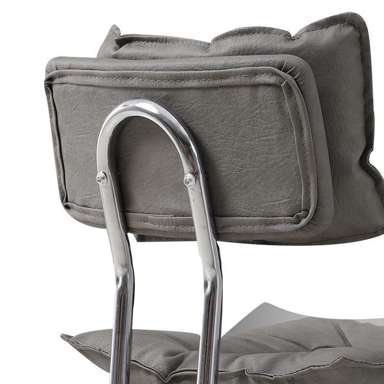 Schwenkbar verstellbarer moderner Barhocker Büro Low Back Leder Counterstuhl
