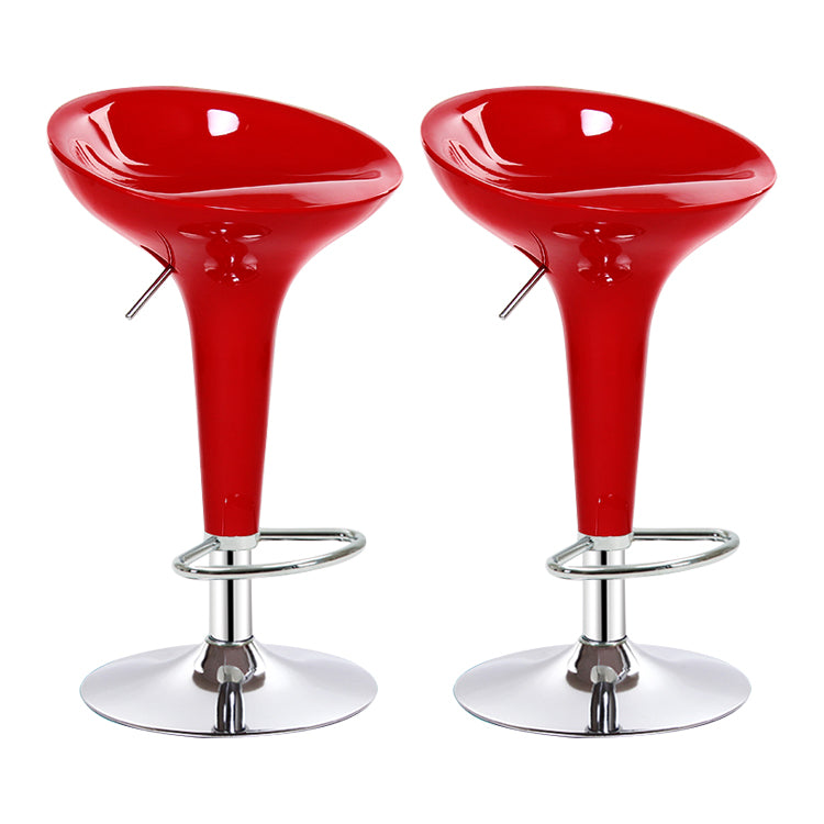 Modern Liftable Rotatable Counter Stool Steel Household Bar Stool with Pedal