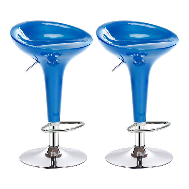 Modern Liftable Rotatable Counter Stool Steel Household Bar Stool with Pedal