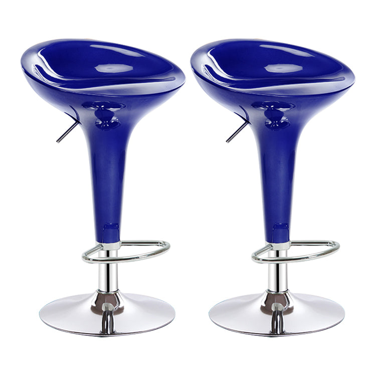 Modern Liftable Rotatable Counter Stool Steel Household Bar Stool with Pedal