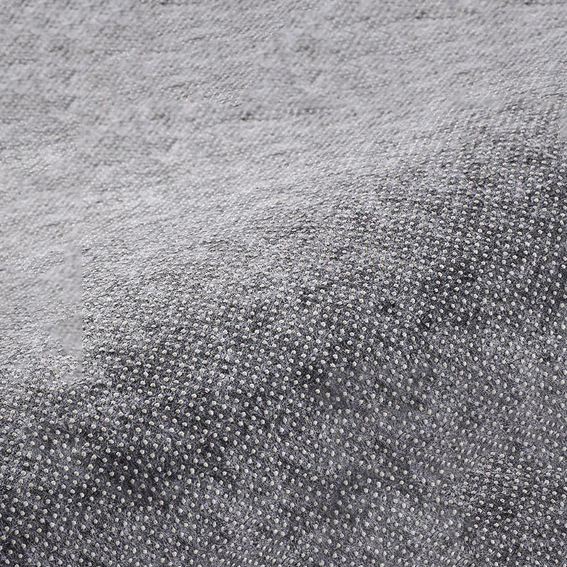 Contemporary Rug Polyester Simple Rug Non-Slip Backing Rug for Home Decor