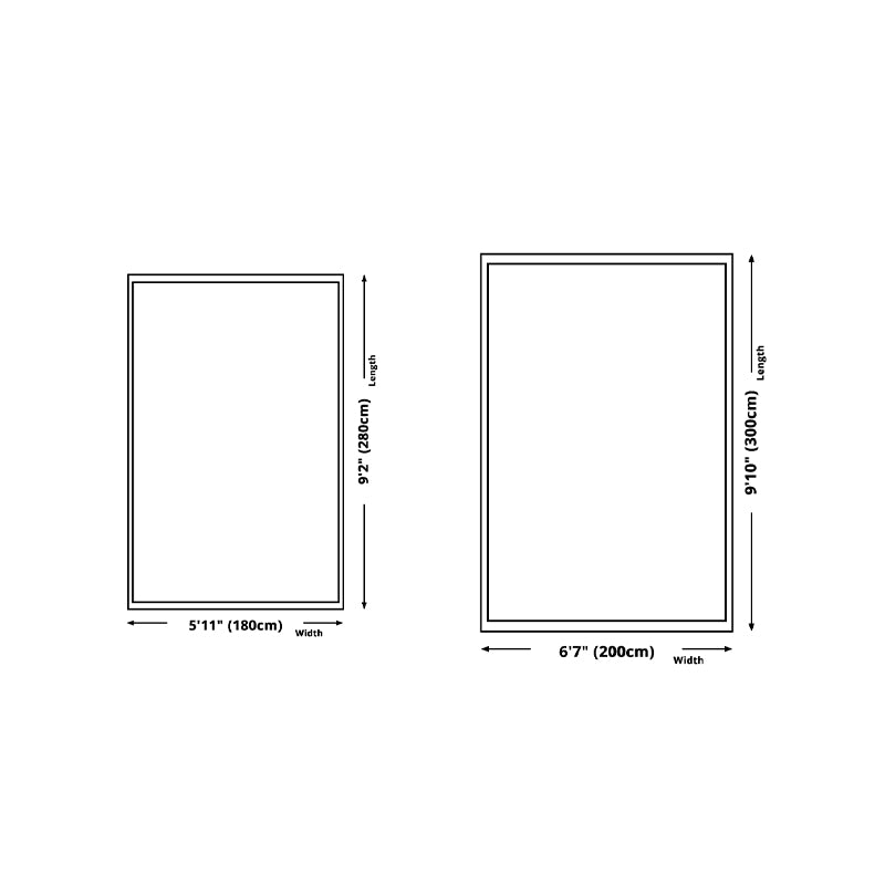 Modern Rug Geometric Washable Rug Polyester Stain Resistant Carpet for Home Decor