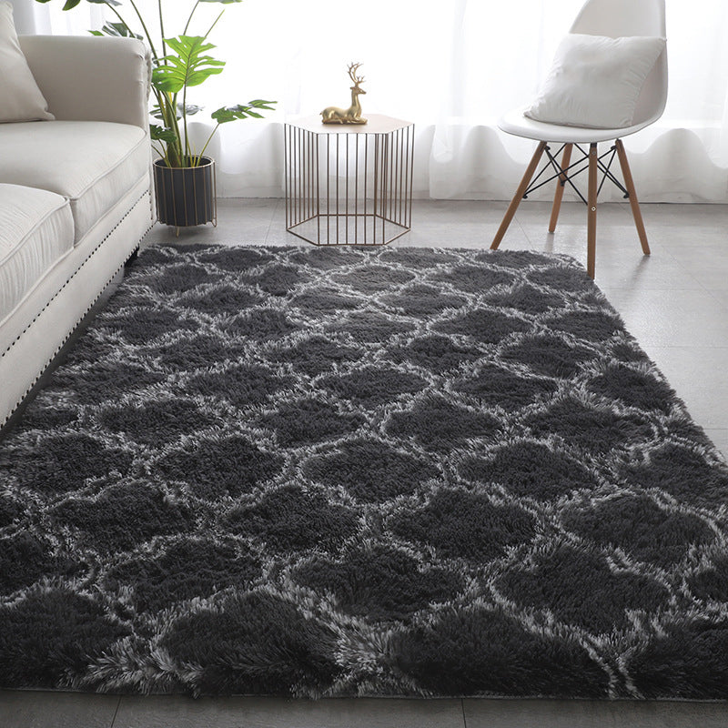 Tapis d'intérieur en polyester à tapis solide en polyester