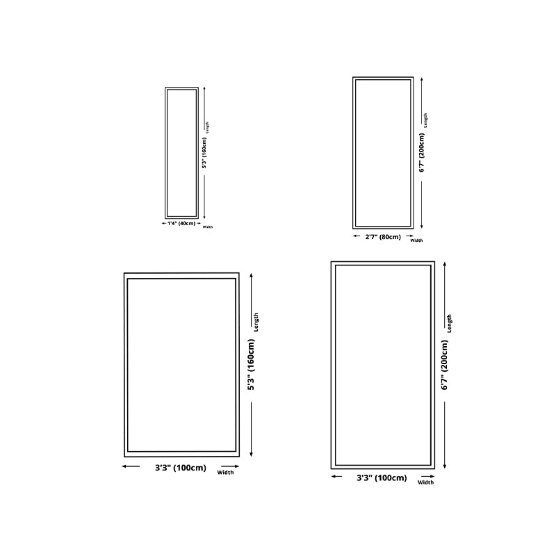 Donker oranje Noordse vloerkleed Polyester kleurblokkleed wasbaar tapijt voor salon