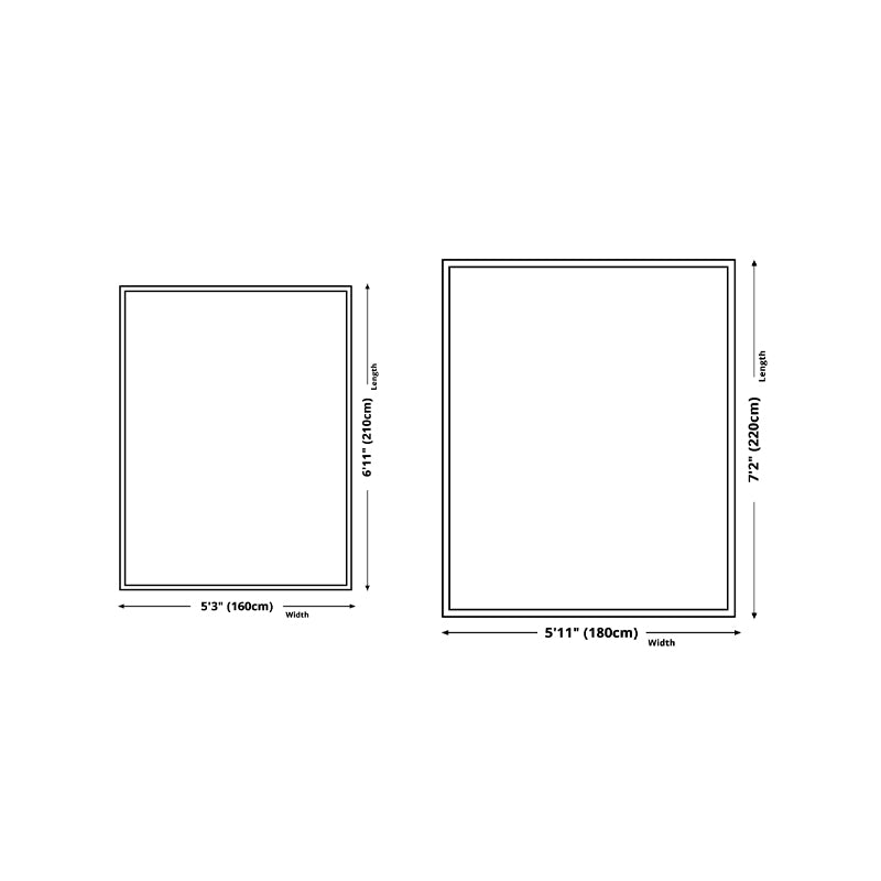 White Geometric Scheme Rug Polyester Casual Rug Washable Rug for Living Room