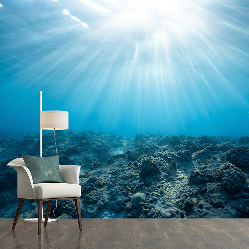 Deep Sea Mural Photography Decorative Environment Friendly for Bedroom