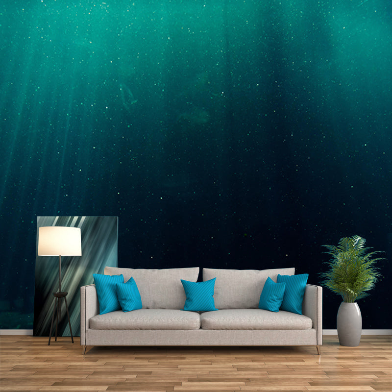 Deep Sea Mural Photography Decorative Environment Friendly for Bedroom