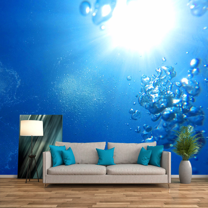 Mysterious Undersea Mural Decorative Environment Friendly for Wall Decor