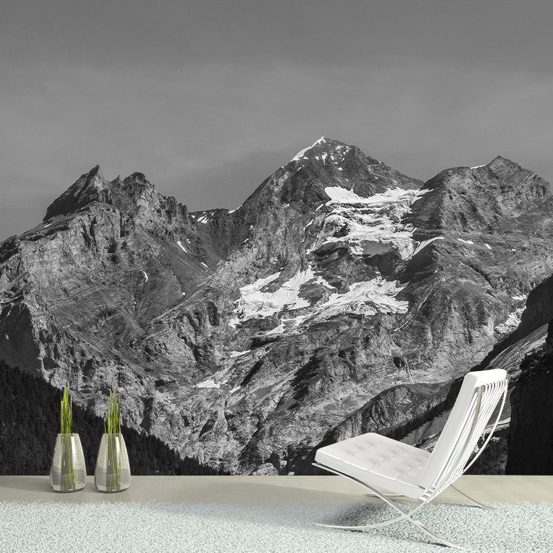 Photography Eco-friendly Mural Wallpaper Mountain Sitting Room Wall Mural