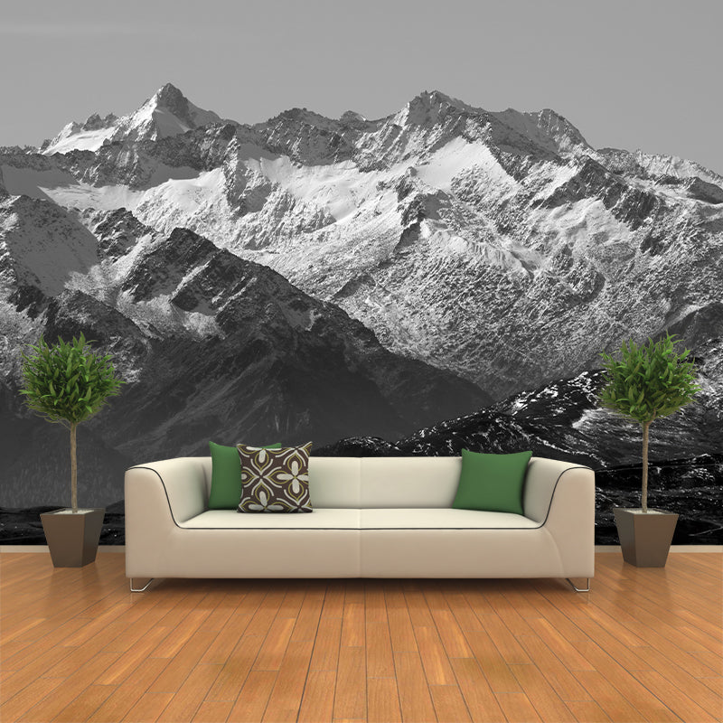 Photography Eco-friendly Mural Wallpaper Mountain Sitting Room Wall Mural