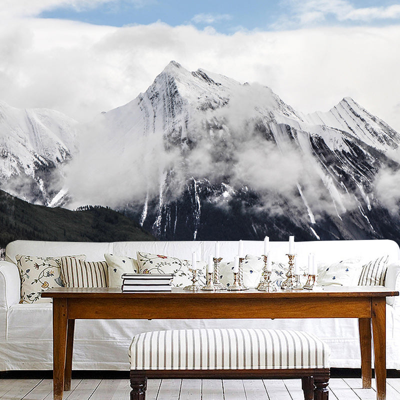 Environment Friendly Mural Wallpaper Mountain Living Room Wall Mural