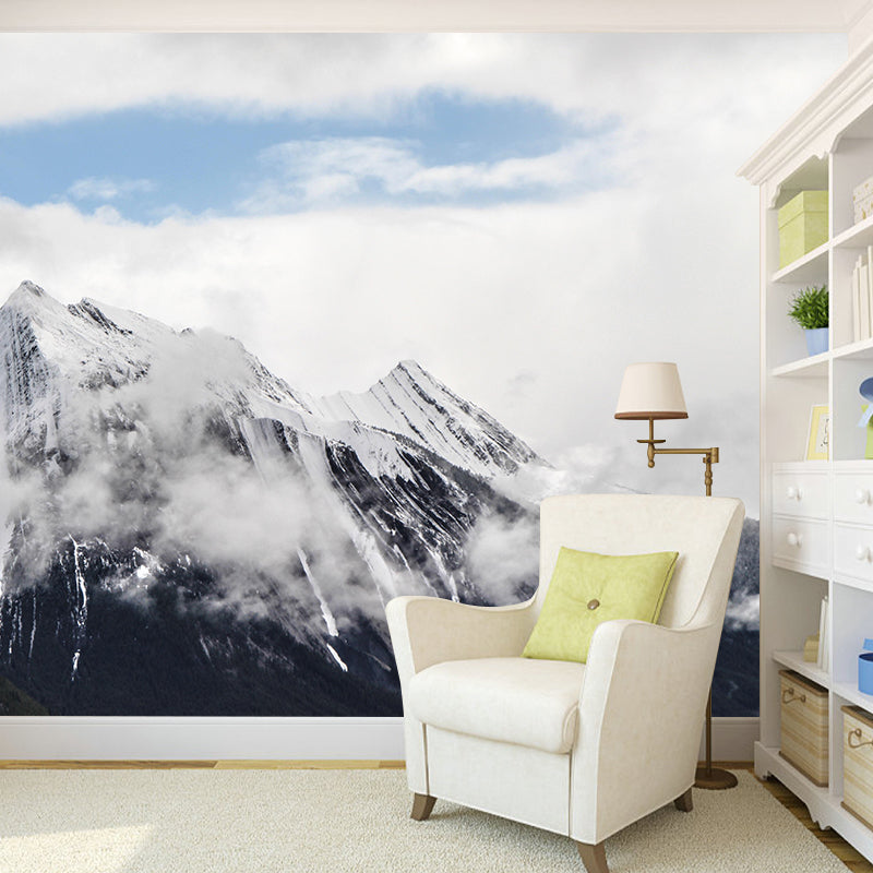 Environment Friendly Mural Wallpaper Mountain Living Room Wall Mural