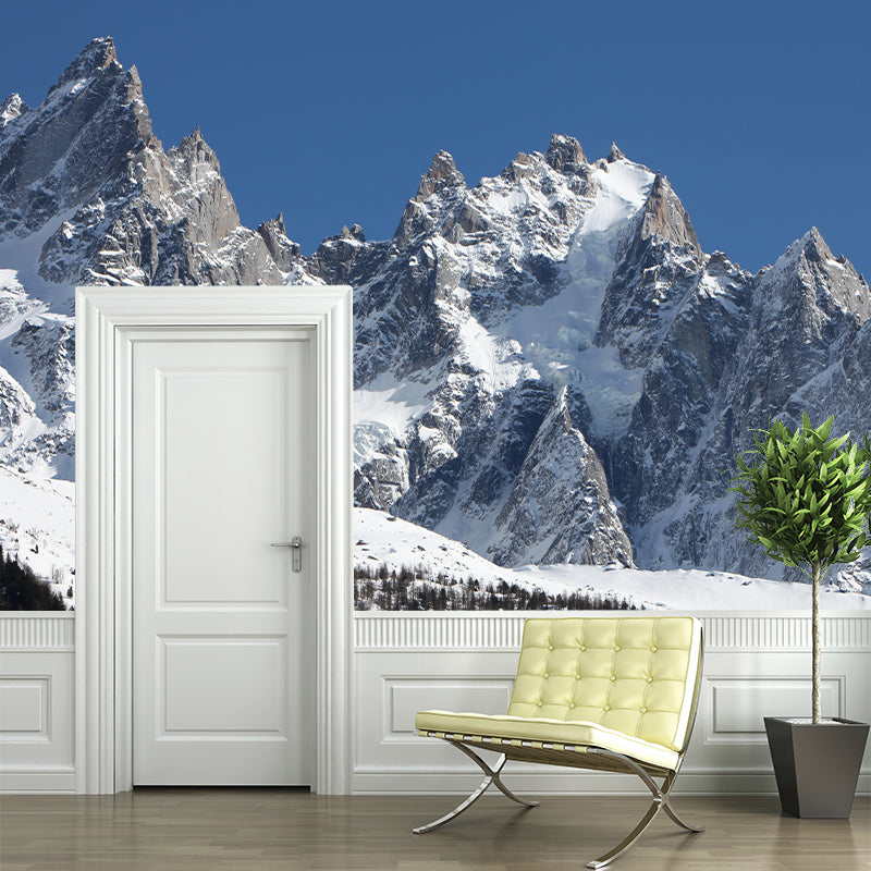 Photography Environment Friendly Mural Wallpaper Mountain Room Wall Mural