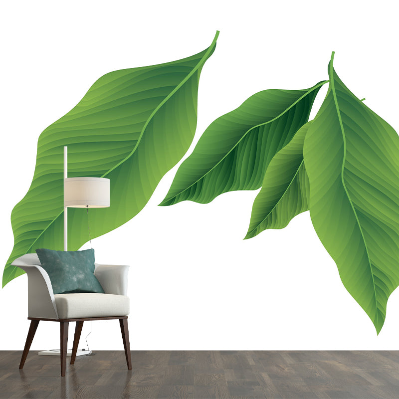 Tropical Plant Illustration Wall Mural Wallpaper Room Wall Mural