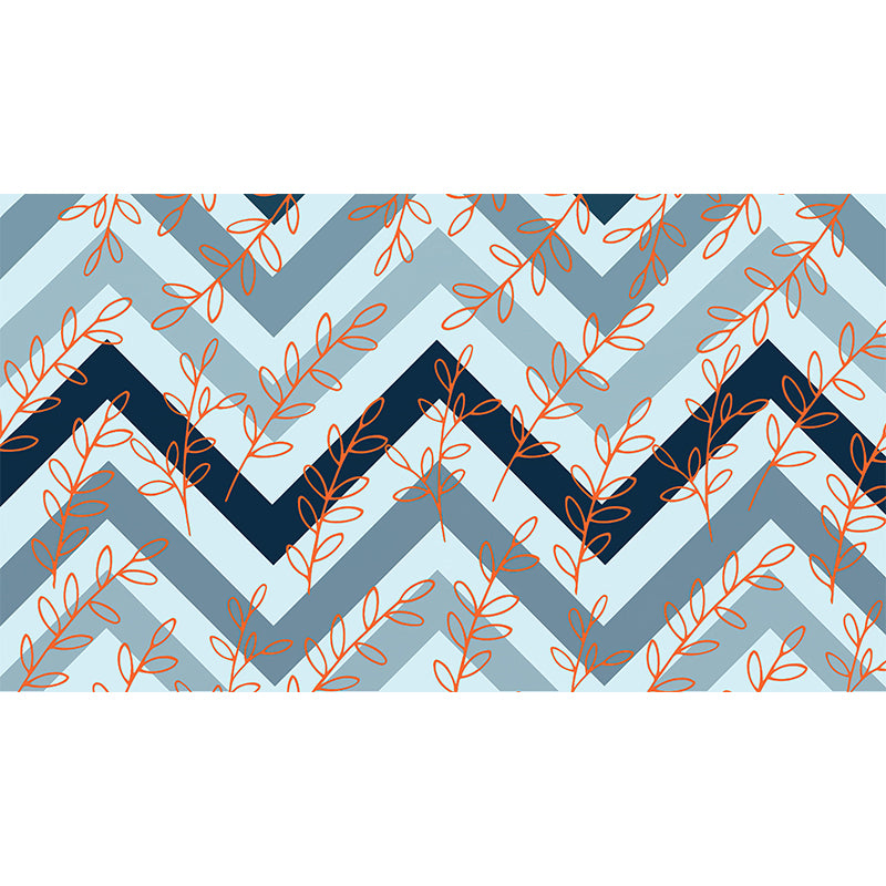 Mildew Resistant Mural Wallpaper Tropical Plants Living Room Wall Mural