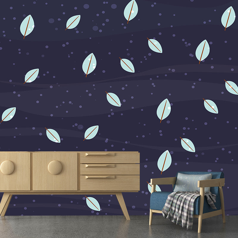 Environment Friendly Tropical Plants Mural Wallpaper Room Wall Mural