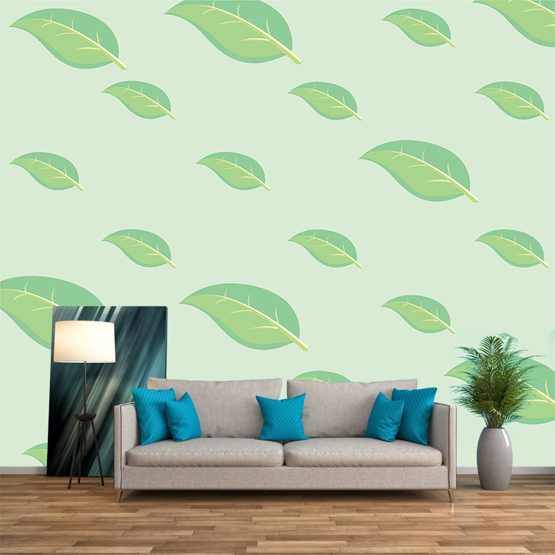 Environment Friendly Tropical Plants Mural Wallpaper Room Wall Mural