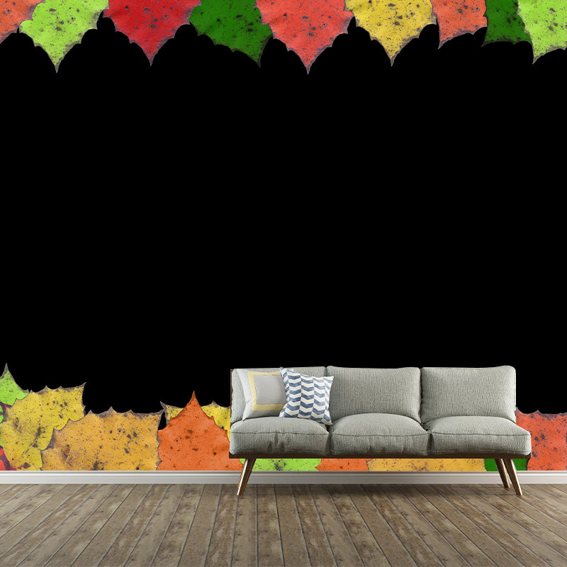 Illustration Environment Friendly Mural Wallpaper Tropical Plants Living Room Wall Mural