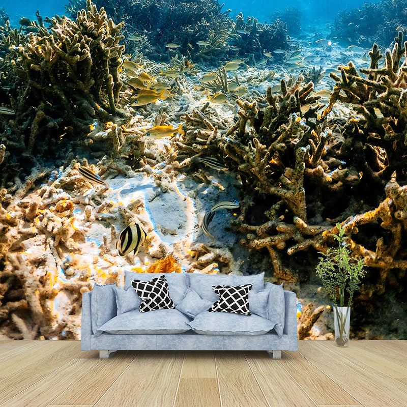 Photography Eco-friendly Mural Wallpaper Seabed Room Wall Mural