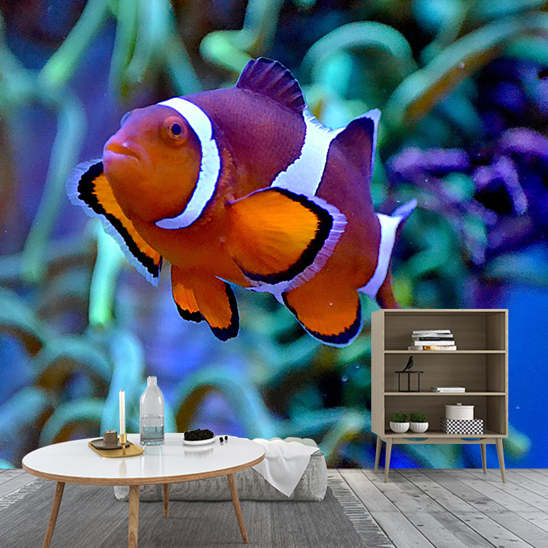 Photography Stain Resistant Mural Wallpaper Seabed Living Room Wall Mural