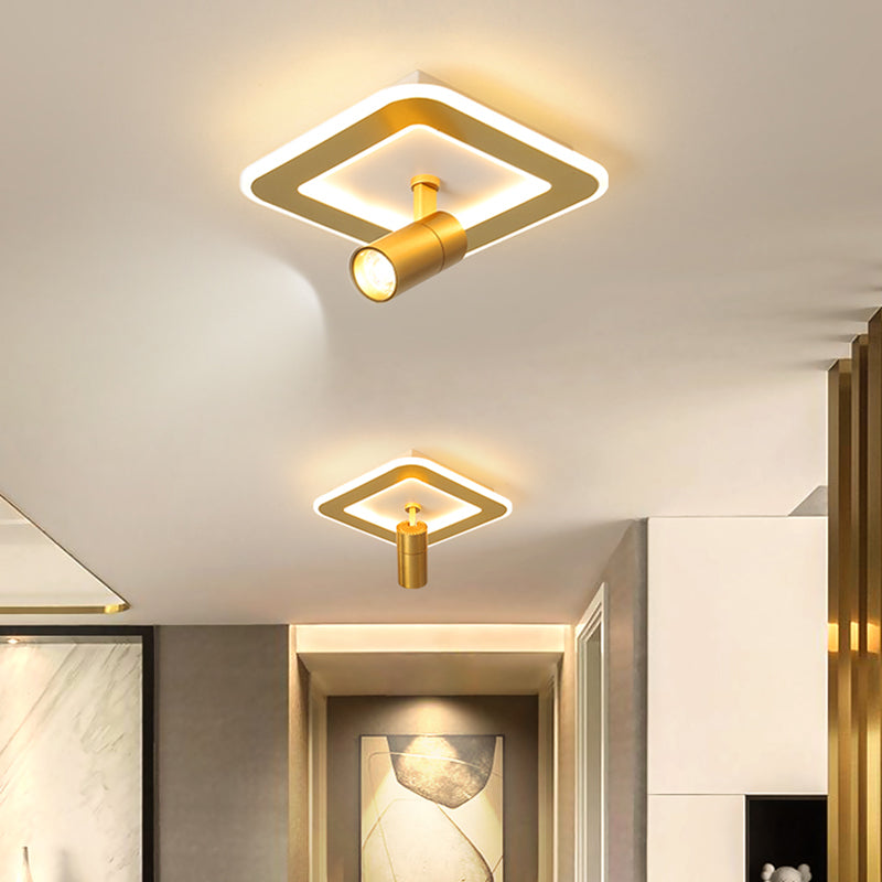 Illuminazione a soffitto modernista a 2 teste con faretti Plafoniere a LED da incasso