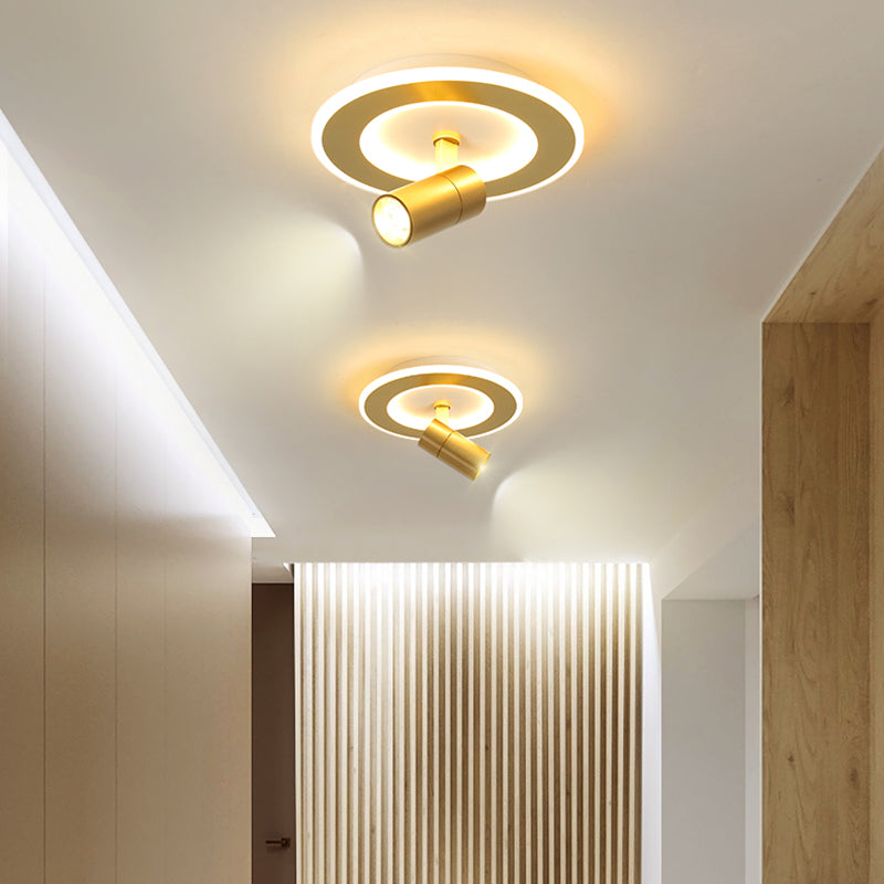 Illuminazione a soffitto modernista a 2 teste con faretti Plafoniere a LED da incasso