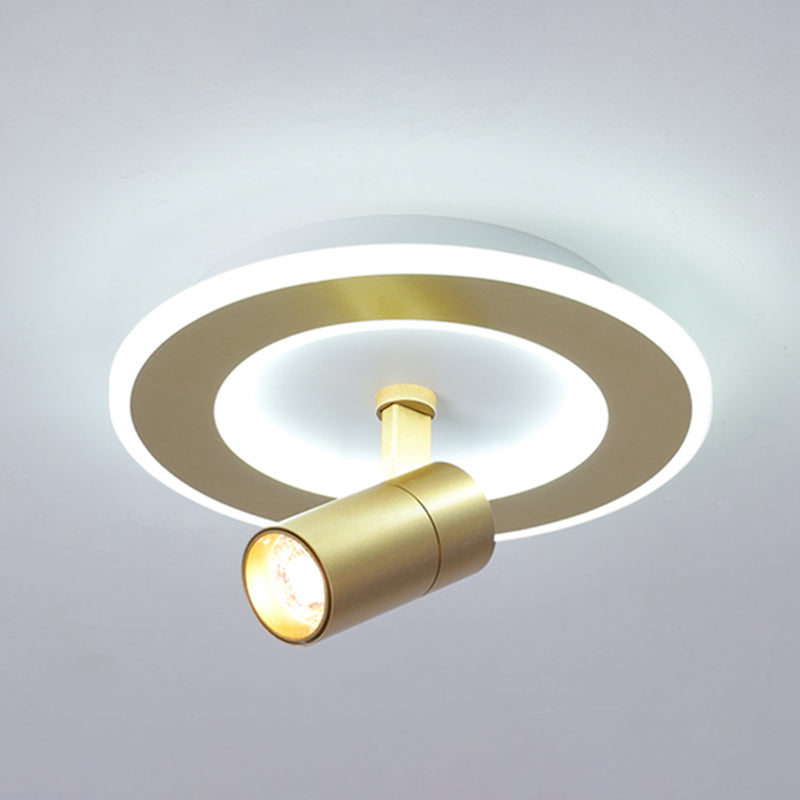 Illuminazione a soffitto modernista a 2 teste con faretti Plafoniere a LED da incasso