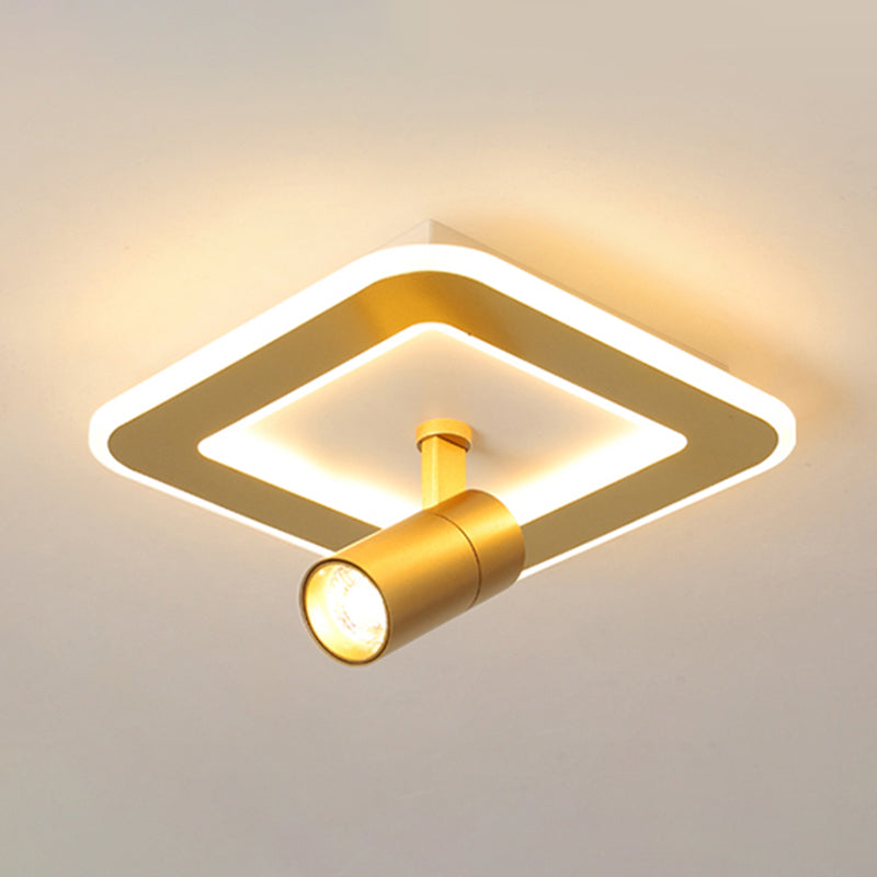 Illuminazione a soffitto modernista a 2 teste con faretti Plafoniere a LED da incasso