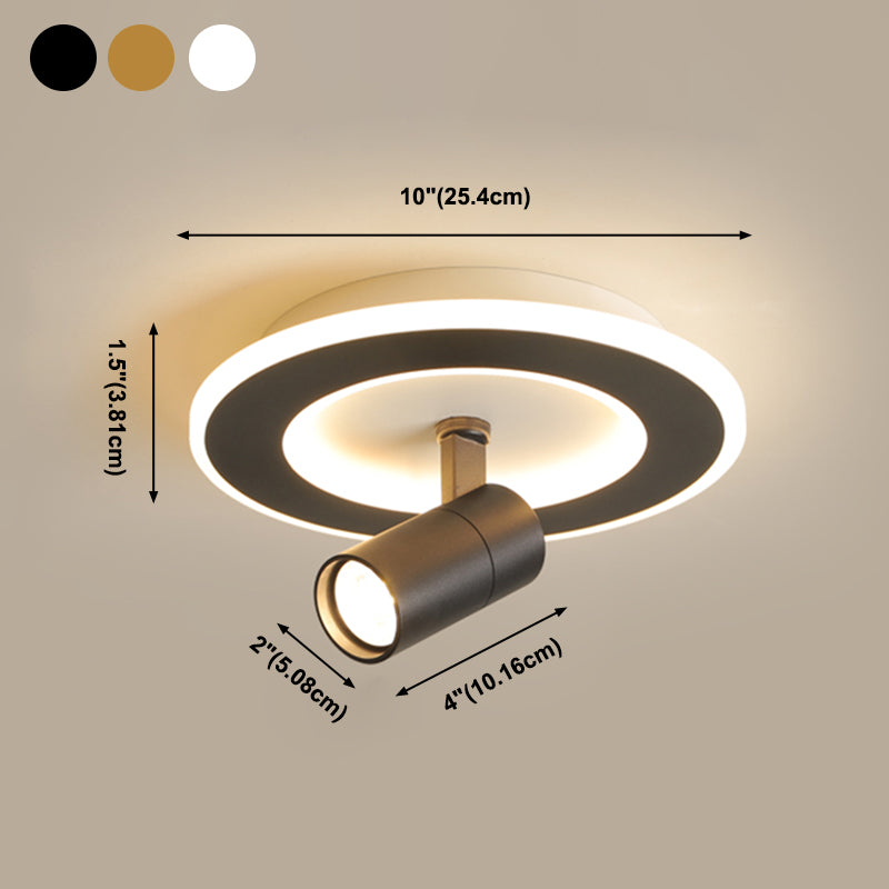 Illuminazione a soffitto modernista a 2 teste con faretti Plafoniere a LED da incasso
