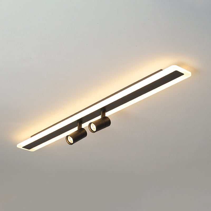 LED Flush Mounted Ceiling Lights Modernist Flush Mount Lighting with Spotlights