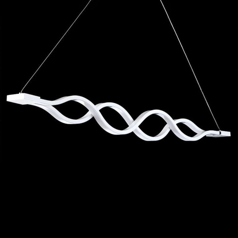 Nordischer Anhänger leichte moderne LED -Streifenform