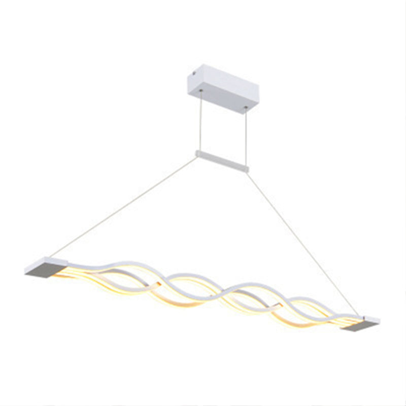 Nordischer Anhänger leichte moderne LED -Streifenform