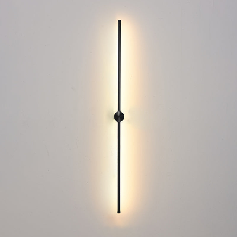 Linear Metal Sconce Light Fixture Minimalist LED Wall Lighting Fixture