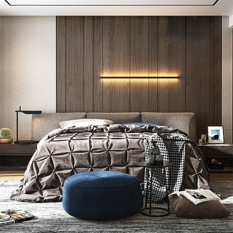 Lineare Wandlampe Aluminium Einfacher Stil LED LED LIGHT WALL SCHLAFT FÜR DISSAME