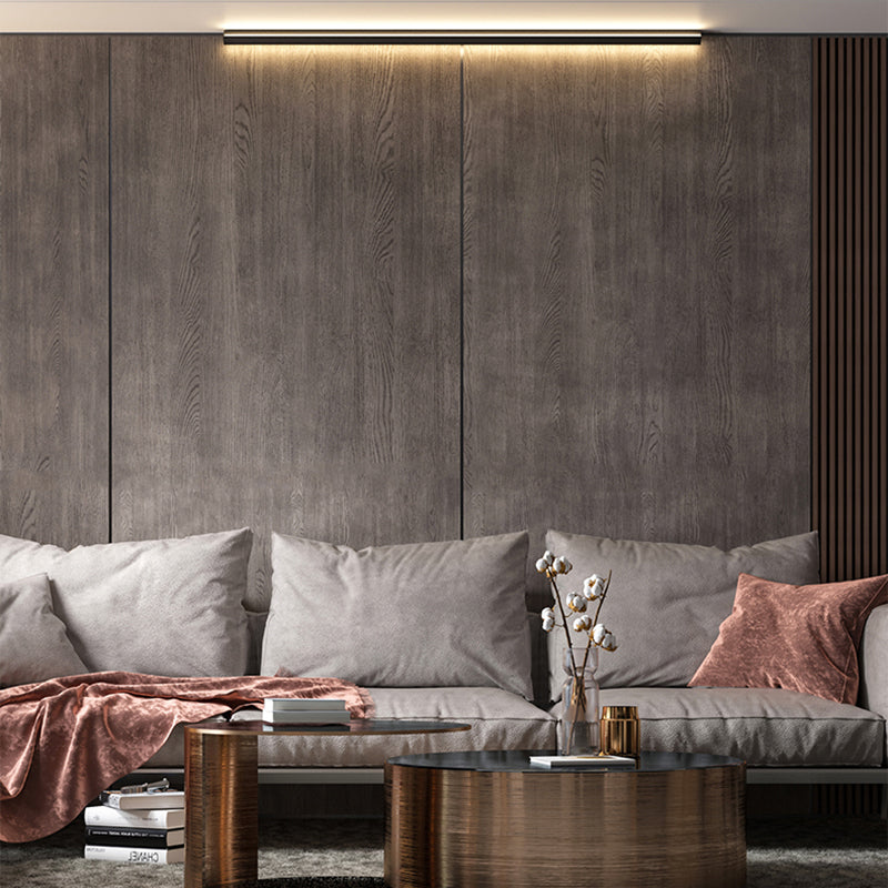 Lineare Wandlampe Aluminium Einfacher Stil LED LED LIGHT WALL SCHLAFT FÜR DISSAME