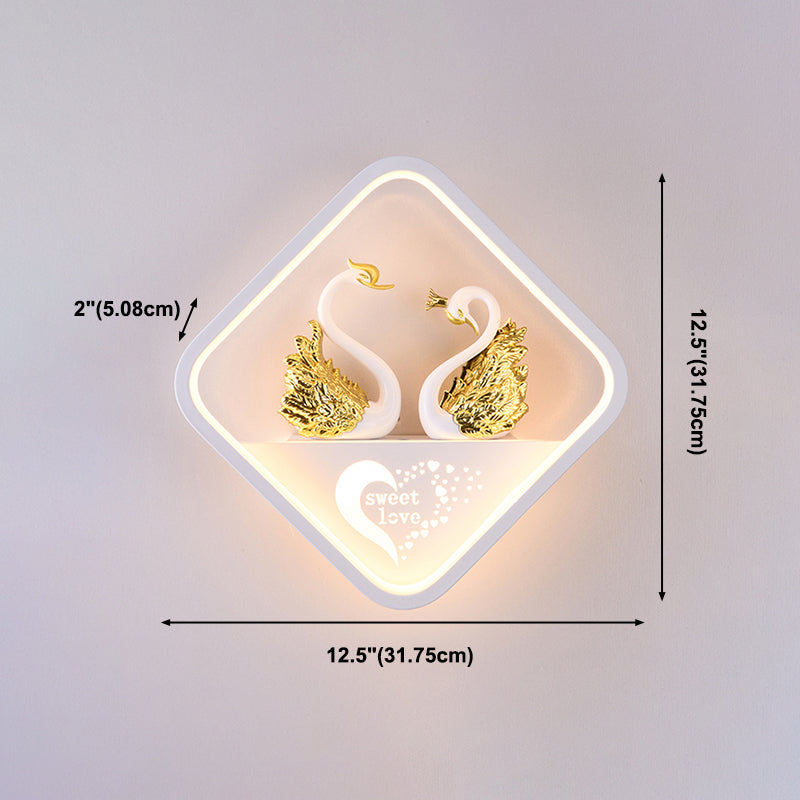 Livrage du salon Murminalisme moderne minimalisme LED MONT ÉCLAINEMENT (sans décoration)