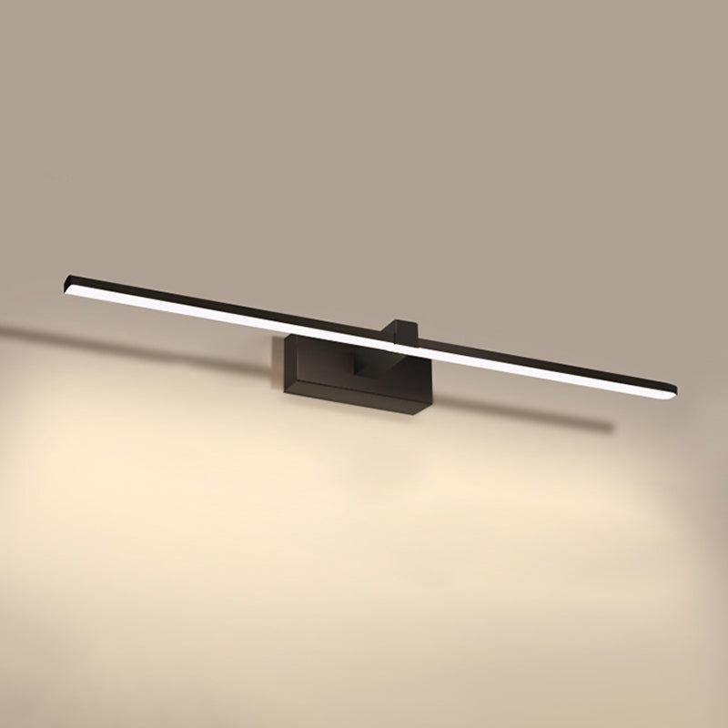 Nordic Modern Mirror Light Simple Long Strip Mirror Lamp Fixture for Bathroom