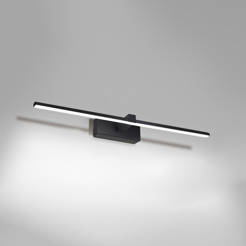 Noordse moderne spiegellicht Simple Long Strip Mirror Lamp Fixture voor badkamer