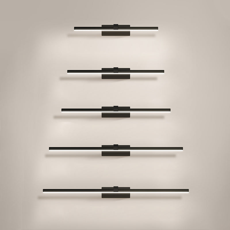 Noordse moderne spiegellicht Simple Long Strip Mirror Lamp Fixture voor badkamer