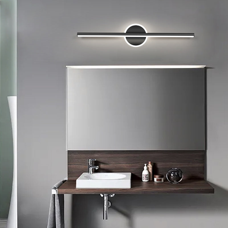 Nordic Modern Mirror Light Long Strip Mirror Lamp Fixture for Bathroom