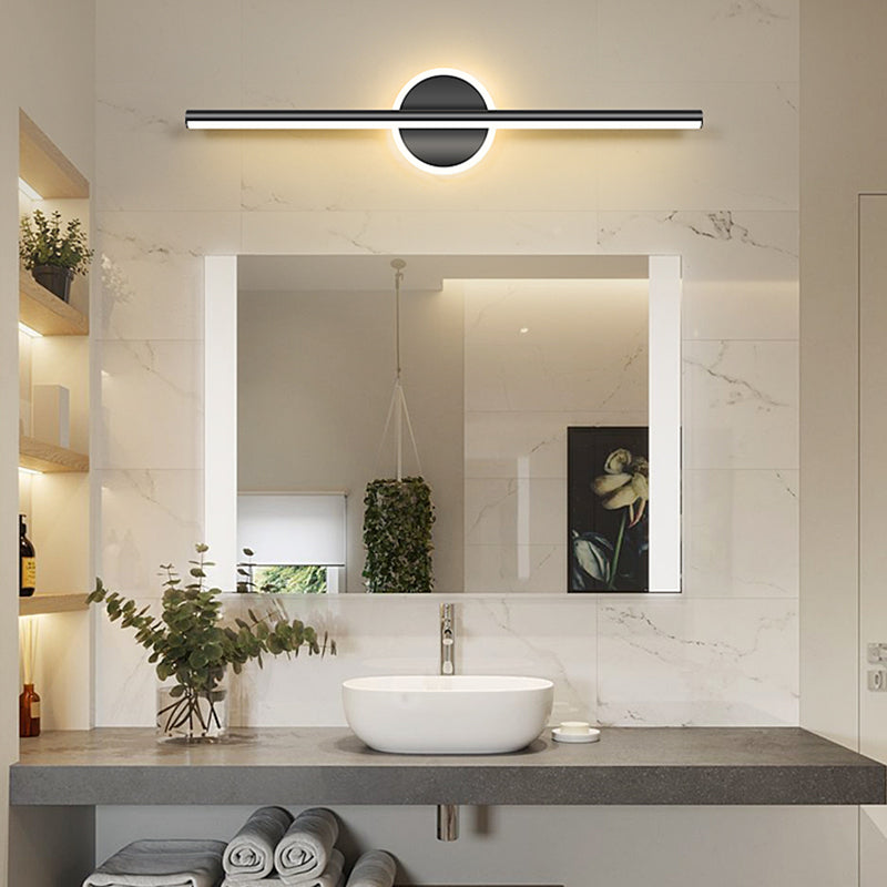 Nordic Modern Mirror Light Long Strip Mirror Lamp Fixture for Bathroom