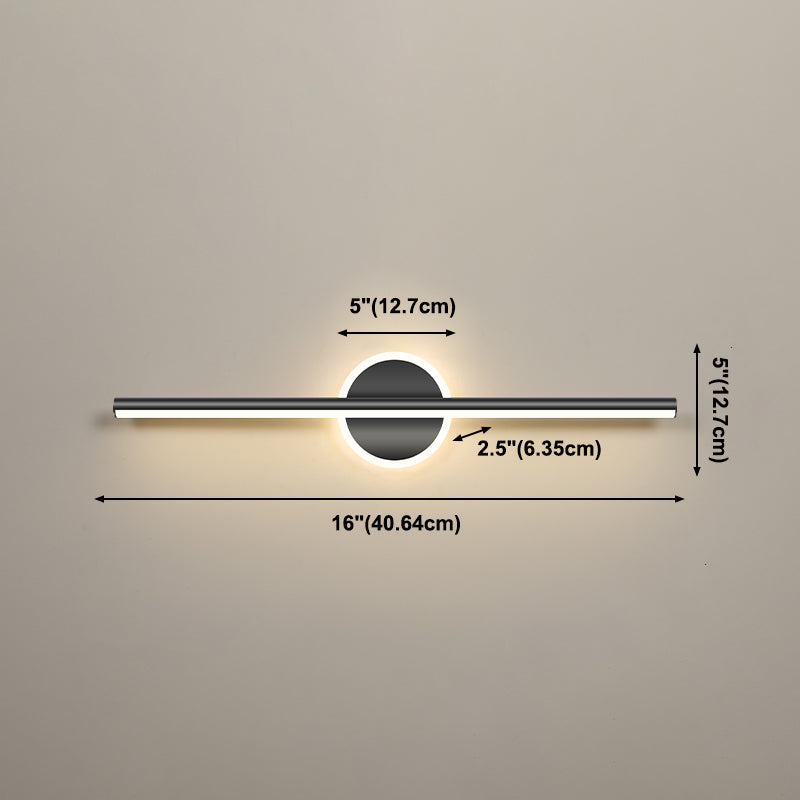 Nordic Modern Mirror Light Long Strip Mirror Lamp Fixture for Bathroom