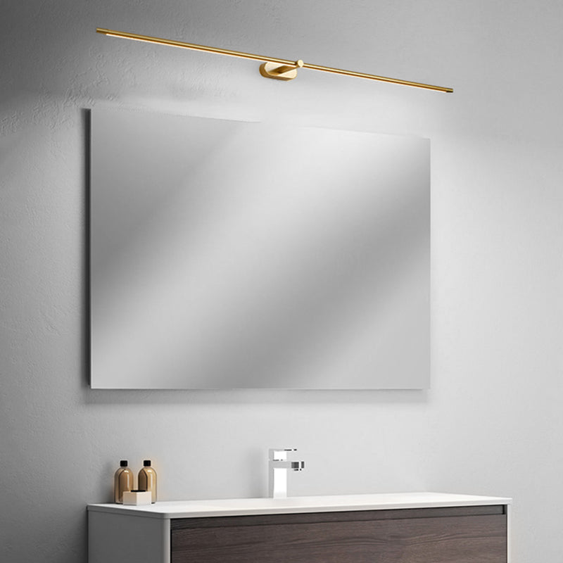 Nordic Modern Mirror Light Long Strip Mirror Lamp Fixture for Toilet Bathroom
