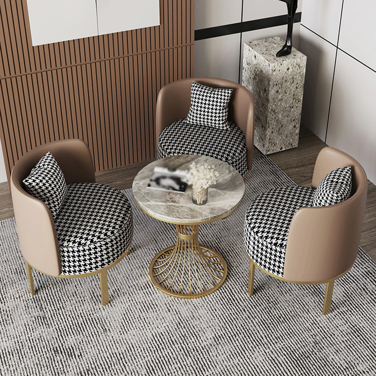 Ensemble de table à manger en pierre glamour 1/3/4/5 pièces meubles à manger / articles séparés