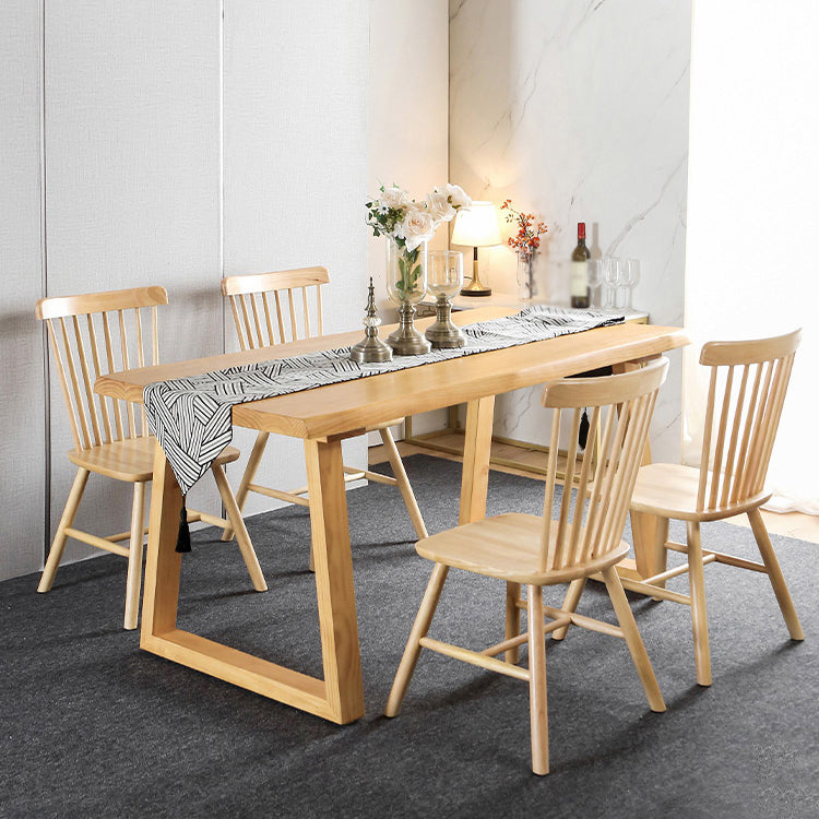 Modern 1/3/5 Pieces Wood Dining Set Dining Furniture Set /Separate Items